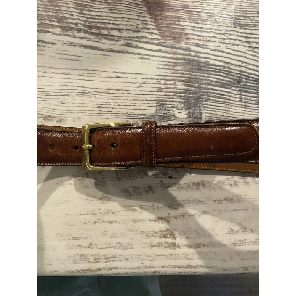 Trafalgar Brown Genuine Leather 1.25